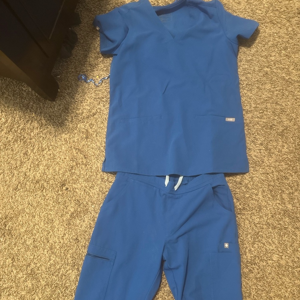 Figs blue scrubs